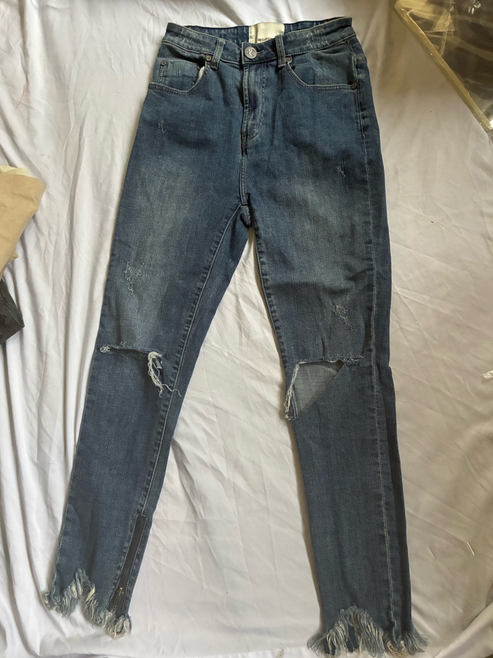 One Teaspoon super high waist freebird 11
